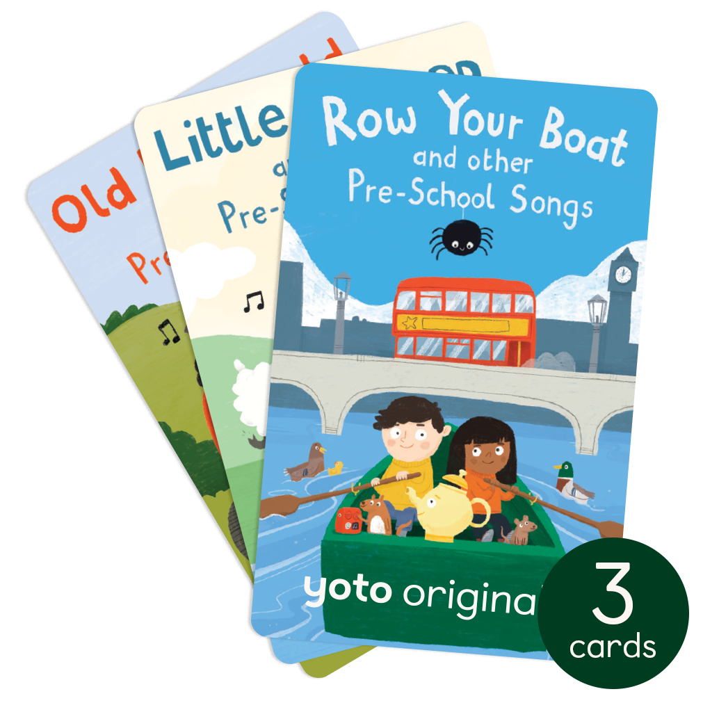 Yoto Player + Pre School Songs Bundle